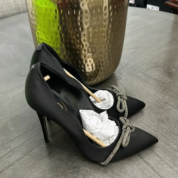 SAM EDELMAN  Deela Pointed Toe Heel Black - Picture 5 of 6